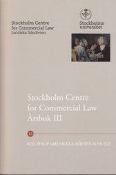 bokomslag Stockholm Centre for Commercial Law årsbok. 3