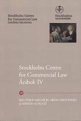 bokomslag Stockholm Centre for Commercial Law årsbok. 4