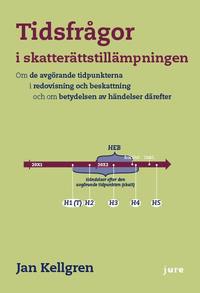 bokomslag Tidsfrågor i skatterättstillämpningen - Om de avgörande tidpunkterna i redovisning och beskattning och om betydelsen av händelser därefter