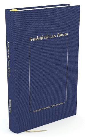 Festskrift till Lars Pehrson 1