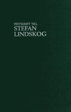 Festskrift till Stefan Lindskog 1