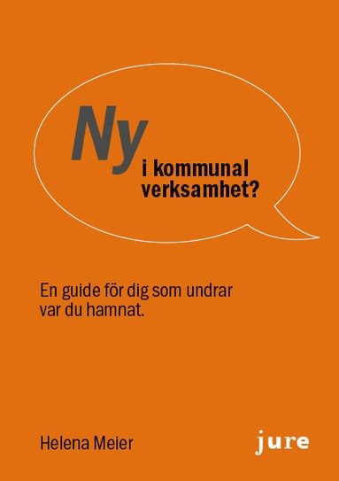 bokomslag Ny i kommunal verksamhet? - En guide för dig som undrar var du hamnat