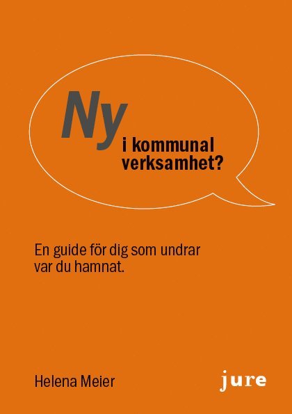 Ny i kommunal verksamhet? - En guide för dig som undrar var du hamnat 1