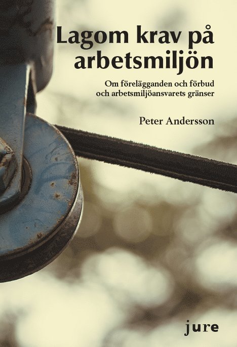 Peter Andersson - Lagom krav på arbetsmiljö – Om förelägganden och förbud och arbetsmiljöansvarets gränser, Häftad