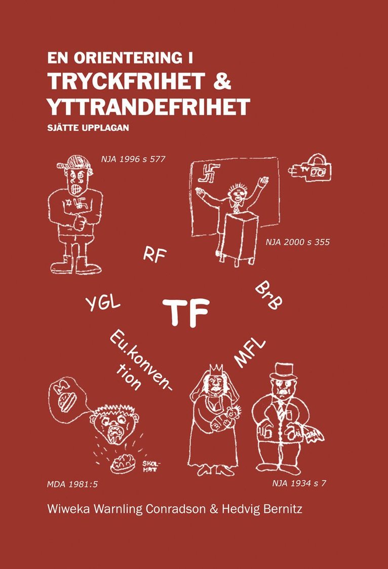 Wiweka Warnling Conradsson, Hedvig Bernitz - En orientering i tryckfrihet & yttrandefrihet, Häftad