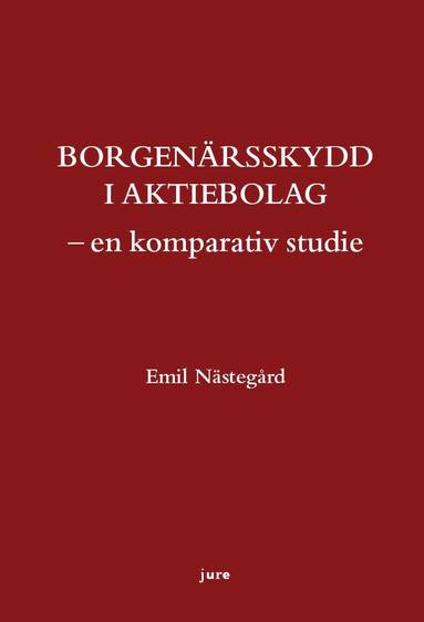 bokomslag Borgenärsskydd i aktiebolag : en komparativ studie