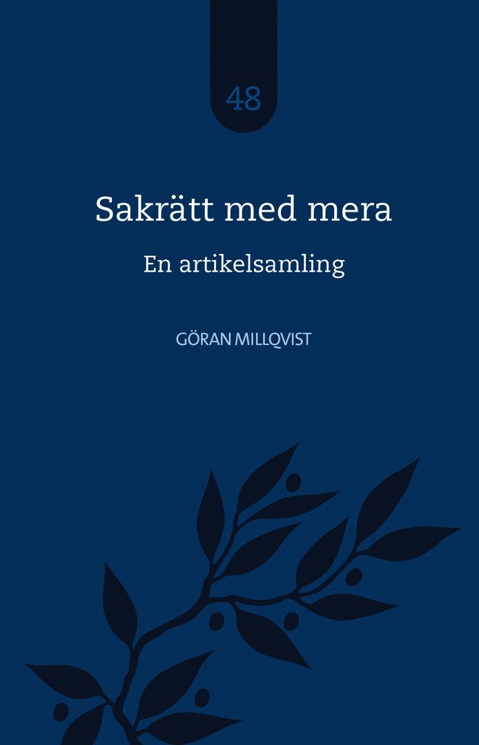 Sakrätt med mera – En artikelsamling