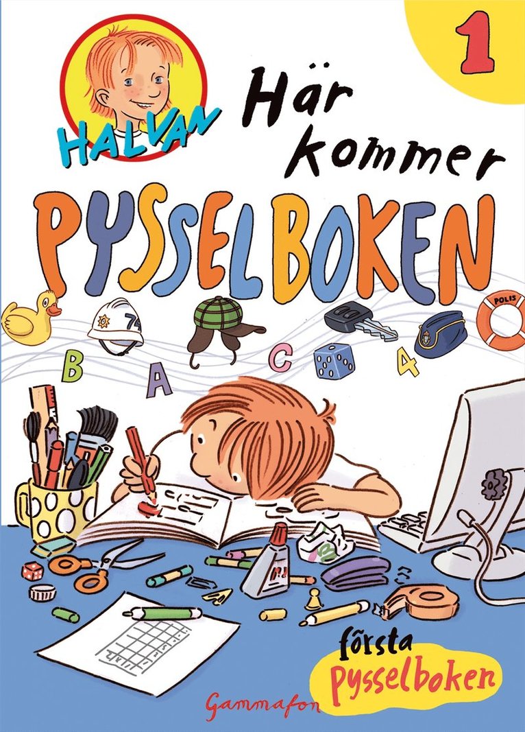 Arne Norlin, Jonas Burman - Halvan - Här kommer pysselboken : första pysselboken, Häftad