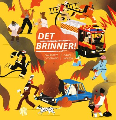 Charlotte Cederlund - Det brinner!, Inbunden