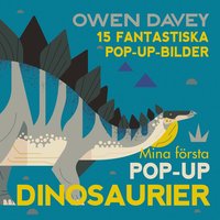 bokomslag Mina första pop-up-dinosaurier