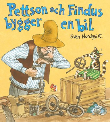 Sven Nordqvist - Pettson och Findus bygger en bil, Kartonnage