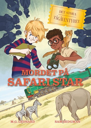 M. G. Leonard, Sam Sedgman - Mordet på Safari Star, Kartonnage