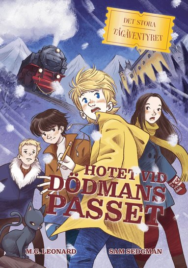 M. G Leonard, Sam Sedgman - Hotet vid Dödmanspasset, Kartonnage
