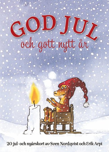 bokomslag God Jul och Gott Nytt År - Vykortsbok