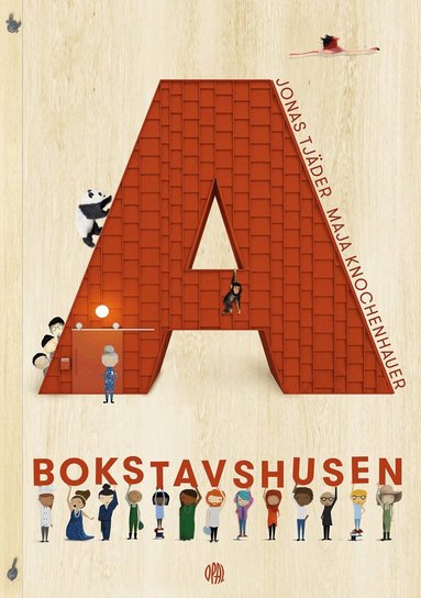 Jonas Tjäder, Maja Knochenhauer - Bokstavshusen, Inbunden