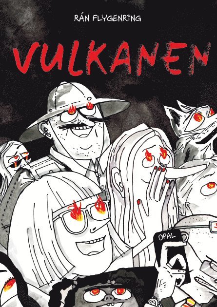 Rán Flygenring - Vulkanen, Inbunden