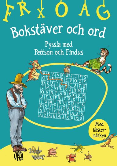 Sven Nordqvist, Anja Eriksson - Pyssla med Pettson och Findus : bokstäver och ord med klistermärken, Häftad