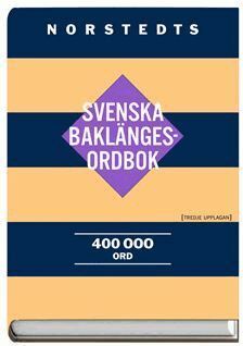 Sture Allén, Christian Sjögreen - Norstedts svenska baklängesordbok, Kartonnage