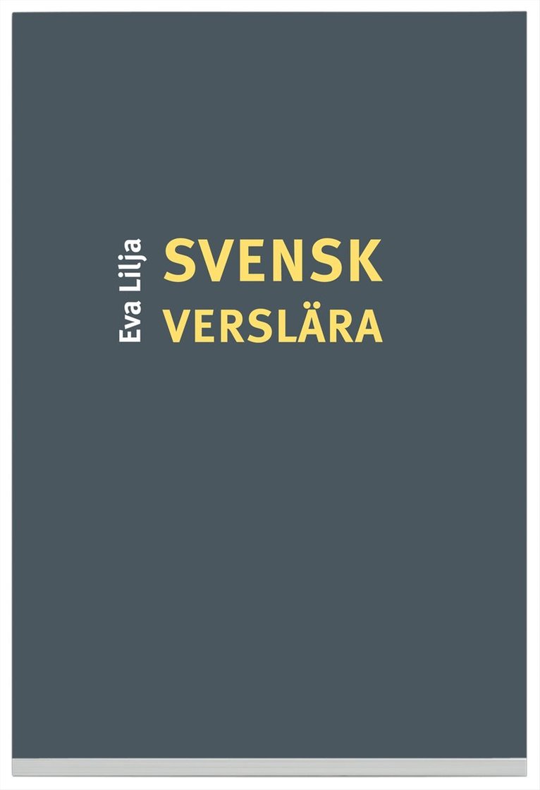 Svensk verslära 1