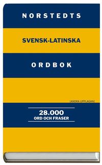 bokomslag Norstedts svensk-latinska ordbok - 28.000 ord och fraser