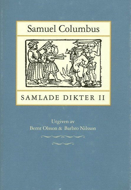 Samuel Columbus - Samlade Dikter II, Inbunden