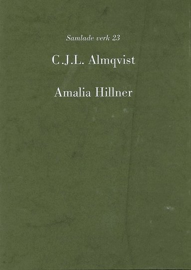 bokomslag Amalia Hillner