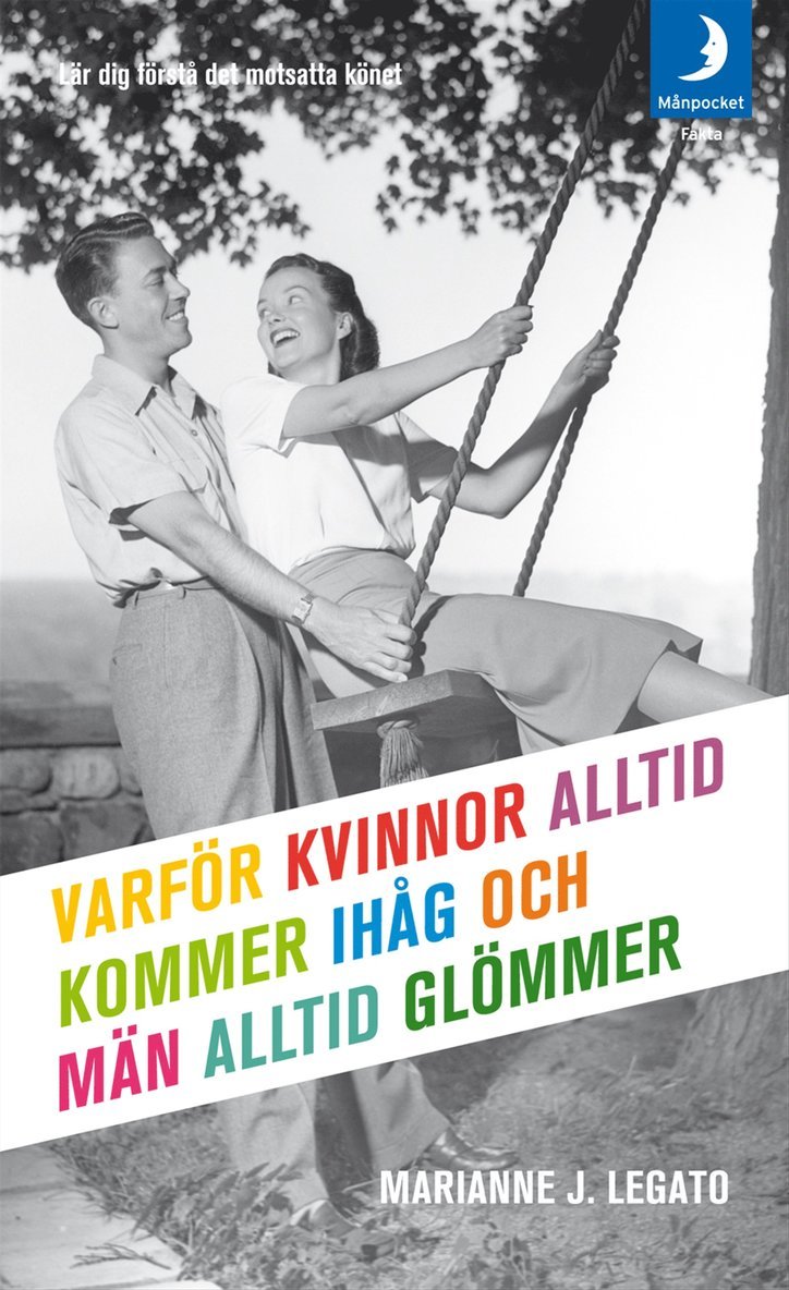 Marianne Legato - Varför kvinnor alltid kommer ihåg och män alltid glömmer, Pocket