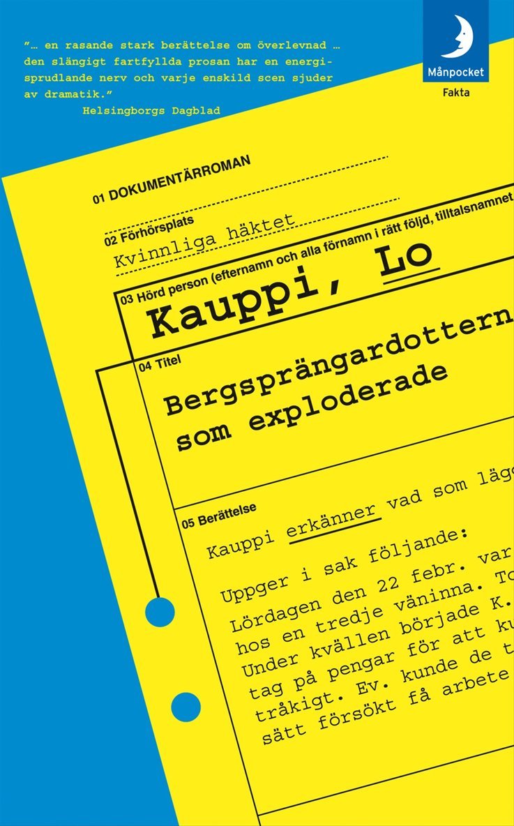 Bergsprängardottern som exploderade