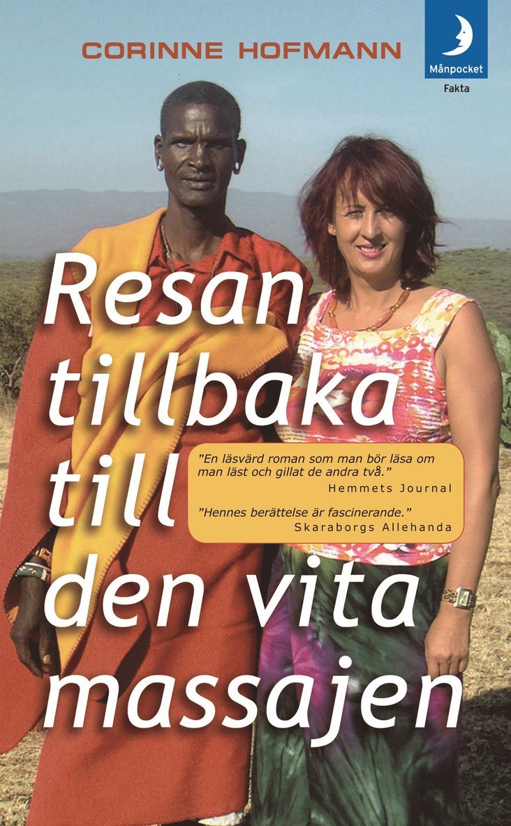 Corinne Hofmann - Resan tillbaka till den vita massajen, Pocket