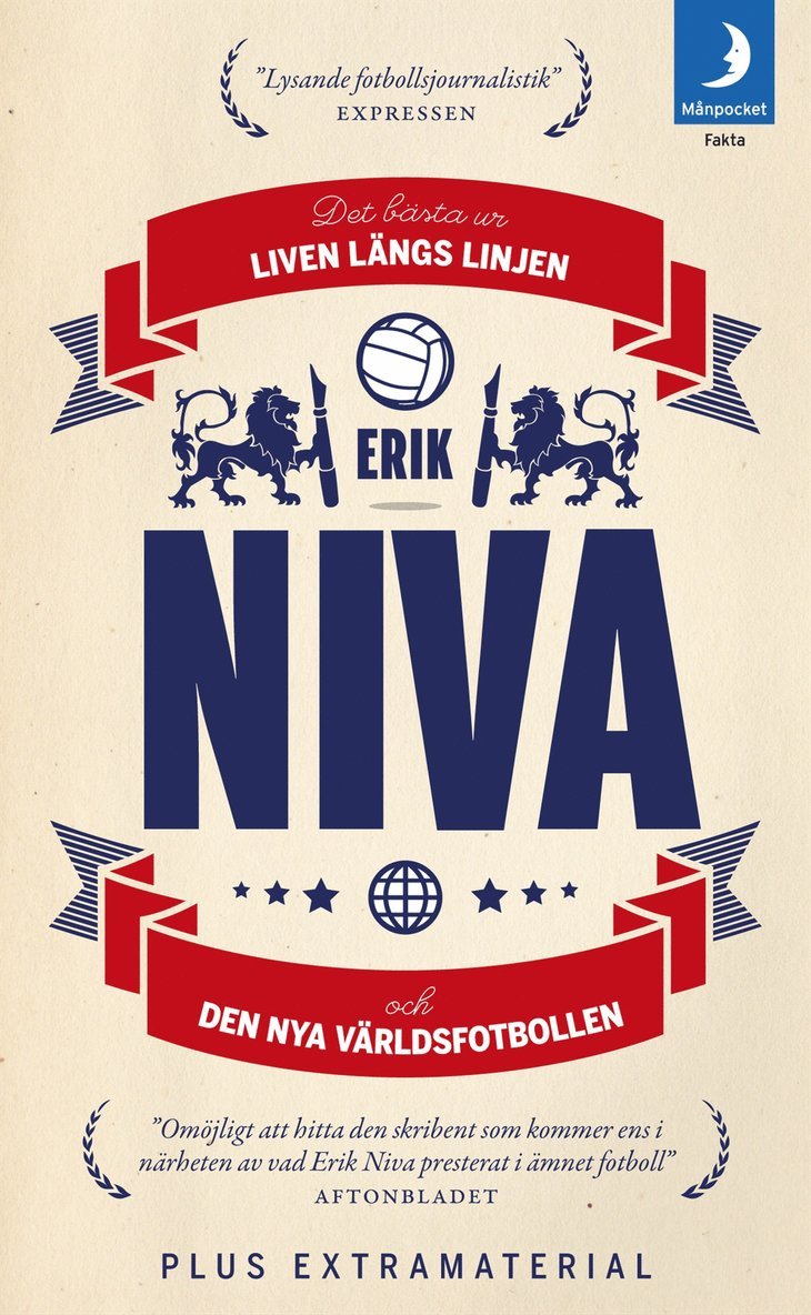 Erik Niva - Det bästa ur Liven längs linjen och Den nya världsfotbollen, Pocket