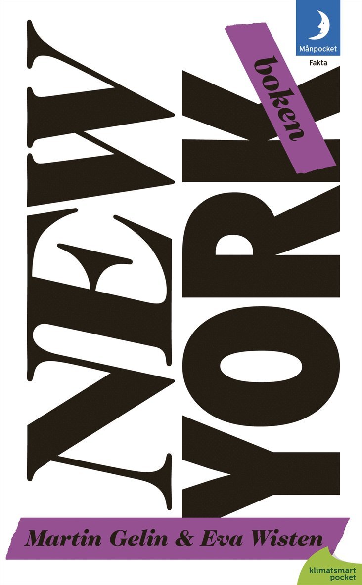 Martin Gelin, Eva Wisten - New York-boken, Pocket