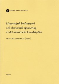 bokomslag Hypermjuk beslutsteori och ekonomisk optimering av det inudstriella brandsk