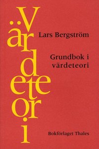 bokomslag Grundbok i värdeteori