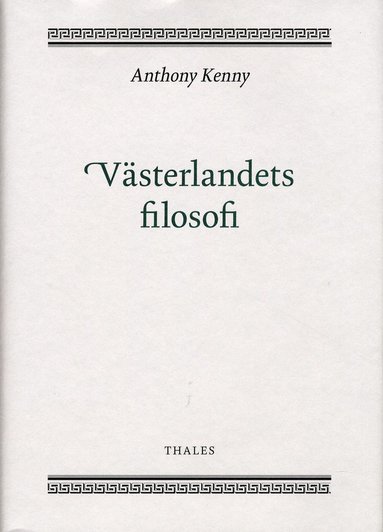 bokomslag Västerlandets filosofi