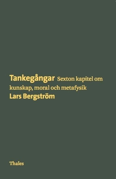 Lars Bergström - Tankegångar : sexton kapitel om kunskap, moral och metafysik, Häftad