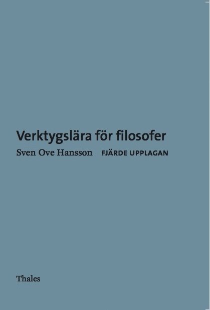 Verktygslära för filosofer