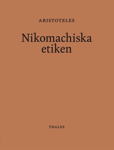 bokomslag Nikomachiska etiken