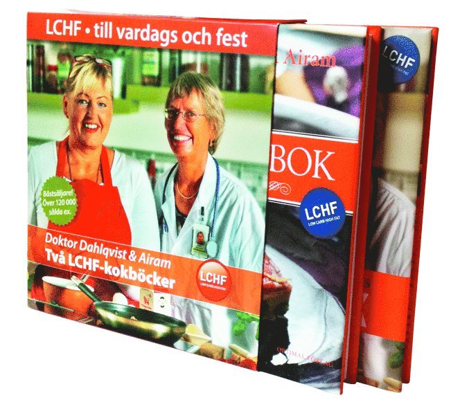 Doktor Dahlqvist & Airam : två LCHF-kokböcker