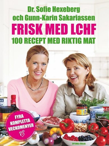 bokomslag Frisk med LCHF : 100 recept med riktig mat