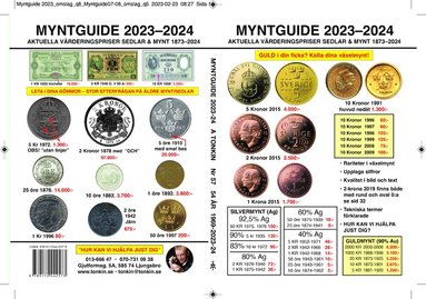 bokomslag Myntguide 2023-2024 Nr 57