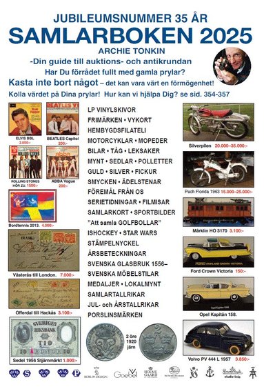 Archie Tonkin - Samlarboken 2025 Nr 35, Häftad