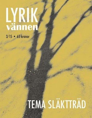 bokomslag Lyrikvännen 3(2015) Släktträd