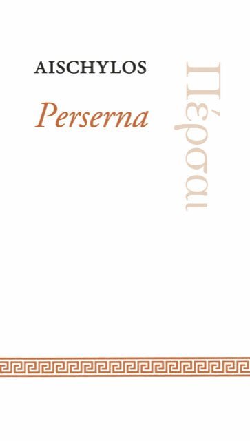Aischylos - Perserna, Häftad