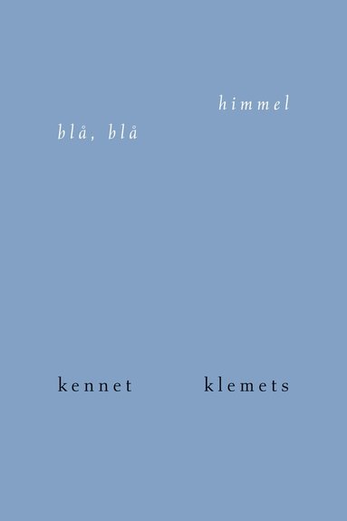 bokomslag Blå, blå himmel