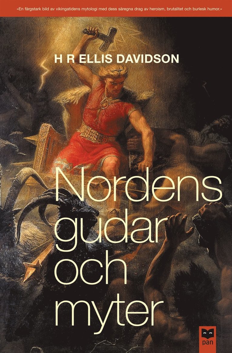 Hilda R. Ellis Davidson - Nordens gudar och myter, Häftad