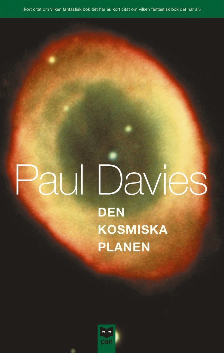 P. C. W. Davies - Den kosmiska planen, Häftad