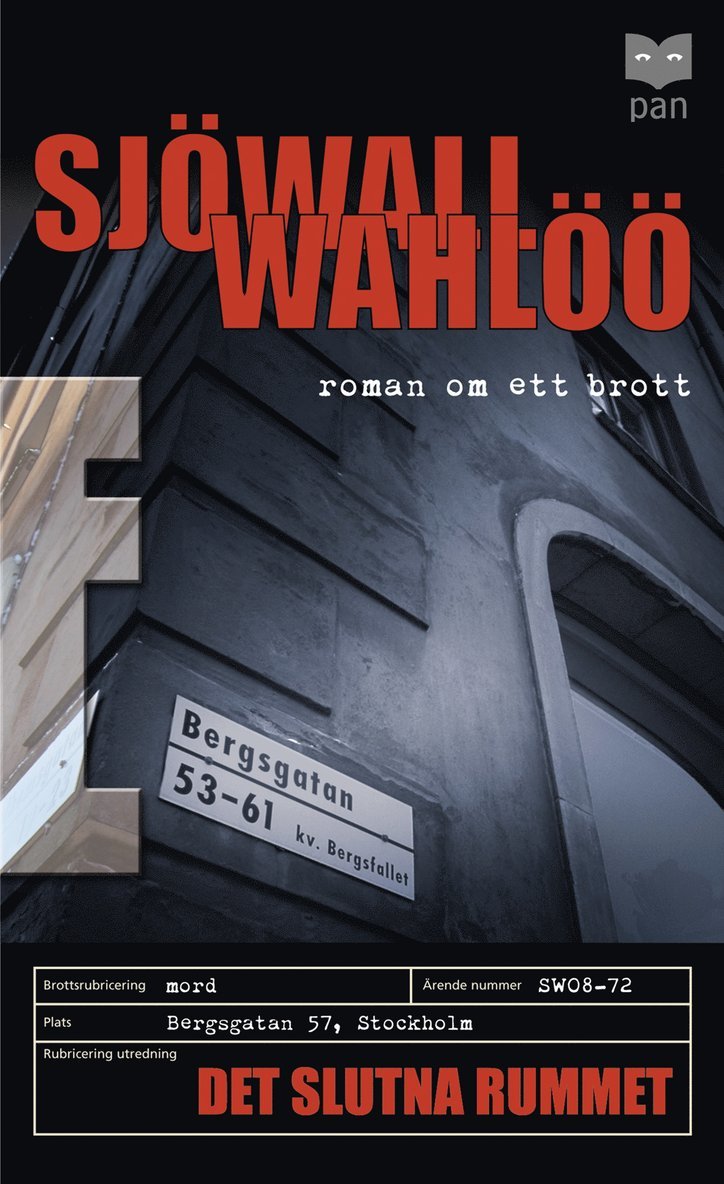 Maj Sjöwall, Per Wahlöö - Det slutna rummet : roman om ett brott, Pocket