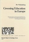 Greening Education in Europe 1
