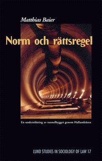 bokomslag Norm och rättsregel : en undersökning av tunnelbygget genom Hallandsåsen