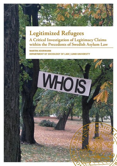 Martin Joormann - Legitimized Refugees, Häftad